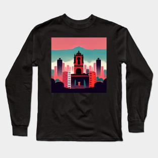 Mexico City | Comics Style Long Sleeve T-Shirt